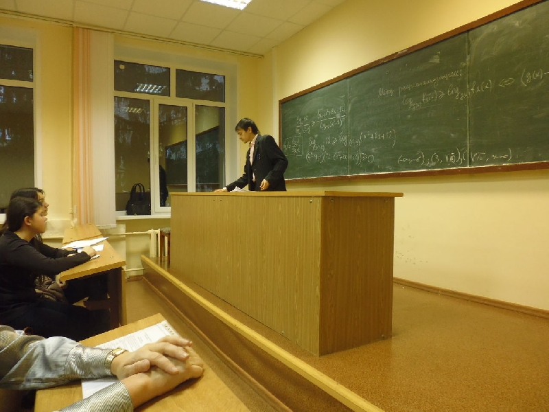 Университетская суббота на кафедре ГиМА